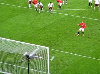 Ronaldo penalty. Shoots the same place!