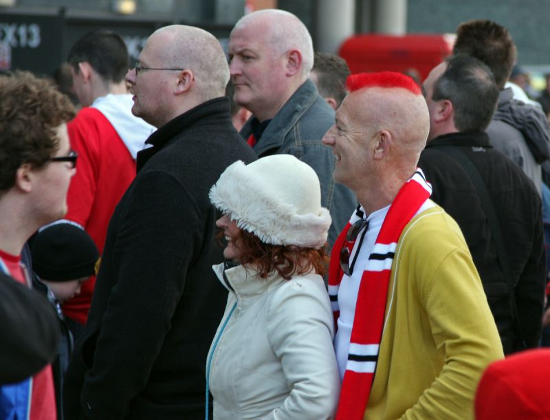 En ægte "Red Devils" fan
