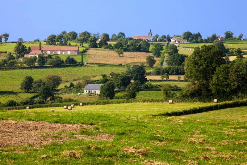 Mid France landscape
