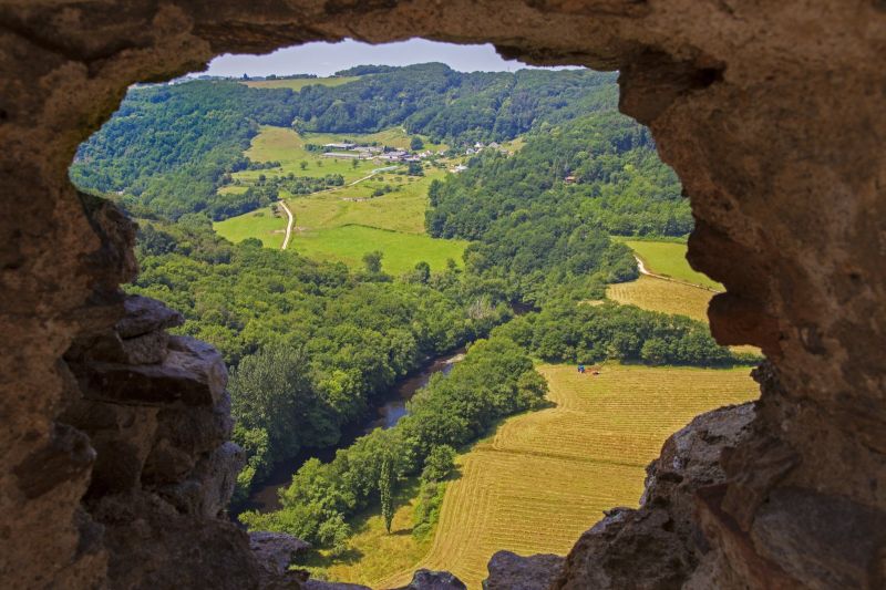 View from Chateau Rocher
