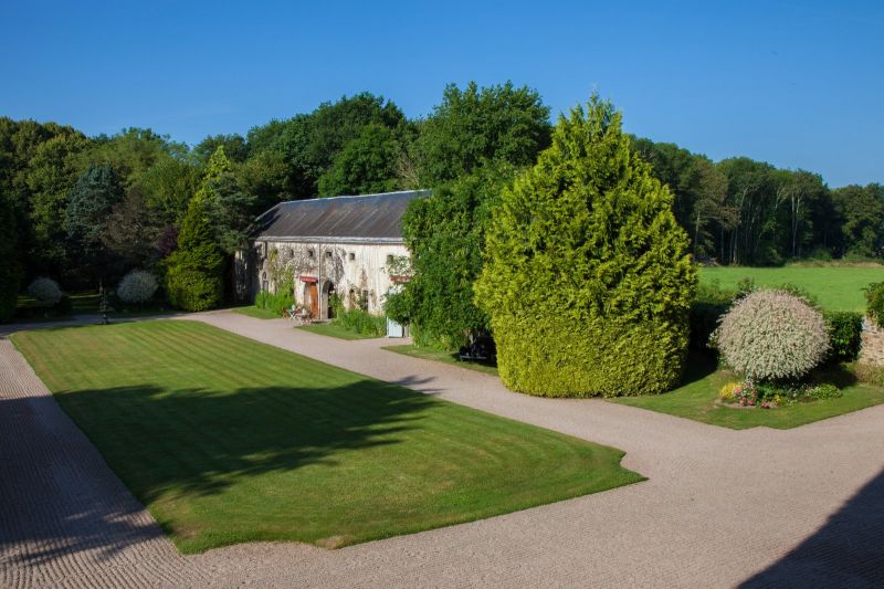 View at Chateau du Ludaix
