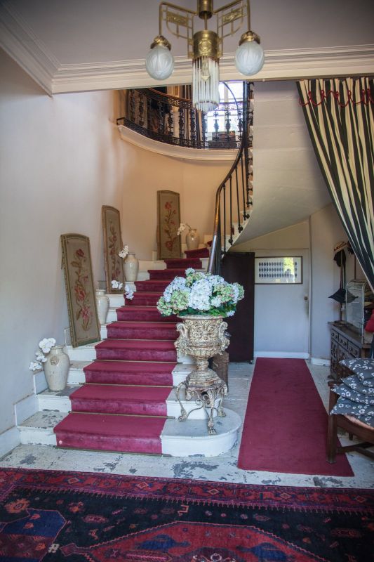 Hallway at Chateau du Ludaix

