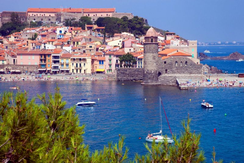 View towards Collioure
